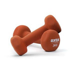 زوج دمبل من النيوبرين | قبضة مانعة للانزلاق من مادة البولي فينيل كلوريد، مُرمَّزة بالألوان