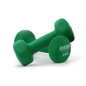 Neoprene Dumbbells Pair | Anti-Slip PVC Grip, Color-Coded