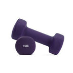 Neoprene Dumbbells  Pair | Color-Coded Weights for Strength & Rehab Training