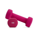 Neoprene Dumbbells  Pair | Color-Coded Weights for Strength & Rehab Training