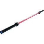 Olympic Bar Red Grip With Black Sleeves| 220cm