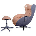 Orion 3D Recliner Massage chair | Ottoman-Brown